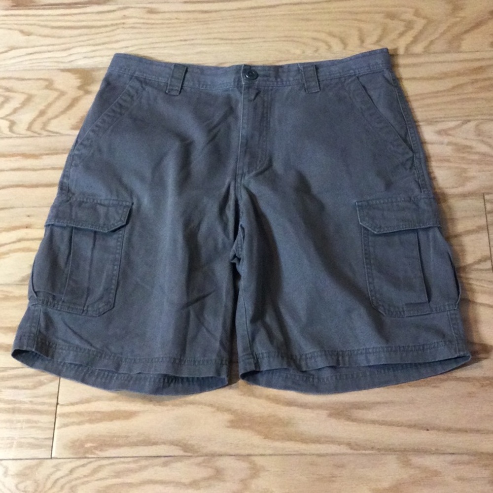 34 Columbia Omni-Shade SPF Khaki Brown Cargo Shorts